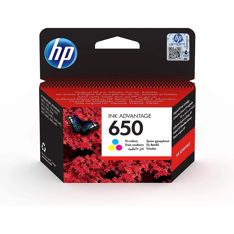Hp 650 Original Colour Cartridge - Image 2