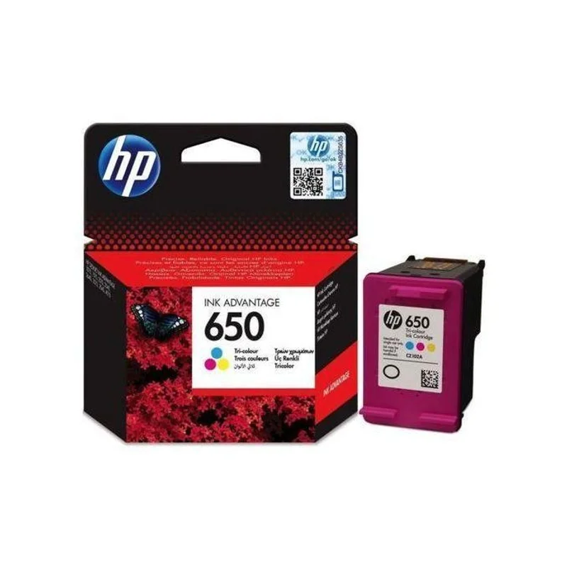 Hp 650 Original Colour Cartridge