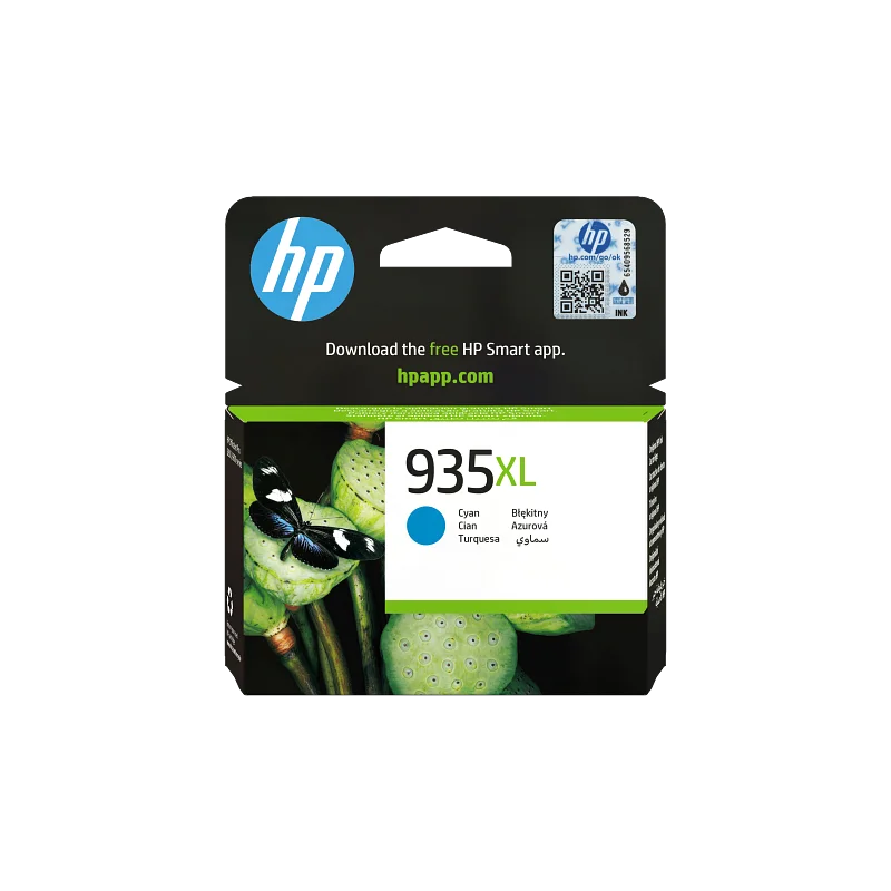 HP 935XL Cyan Original Ink Cartridge - Image 2