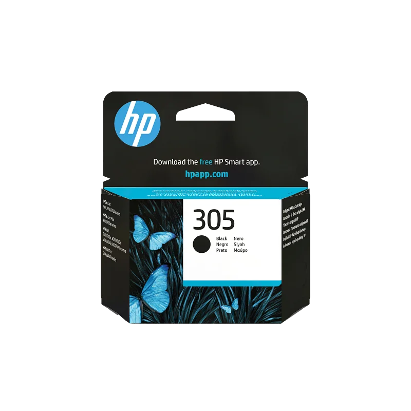 Hp 305 Black Original Ink Cartridge - Image 2