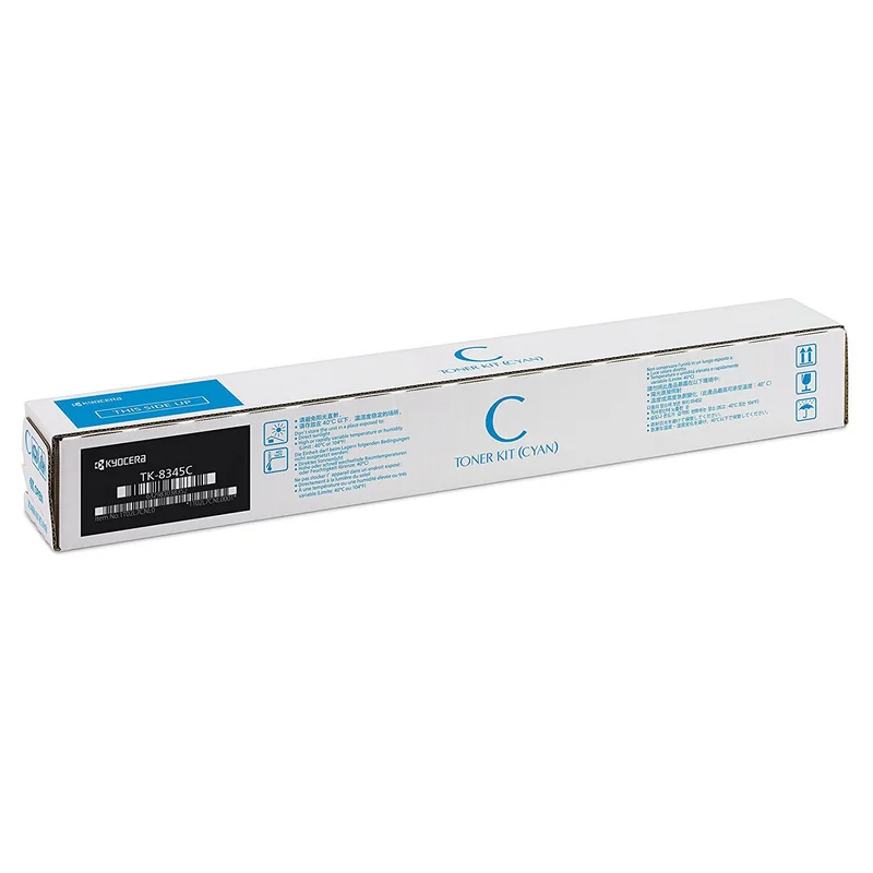 Kyocera TK-8345 Cyan Original Toner Cartridge - Image 2